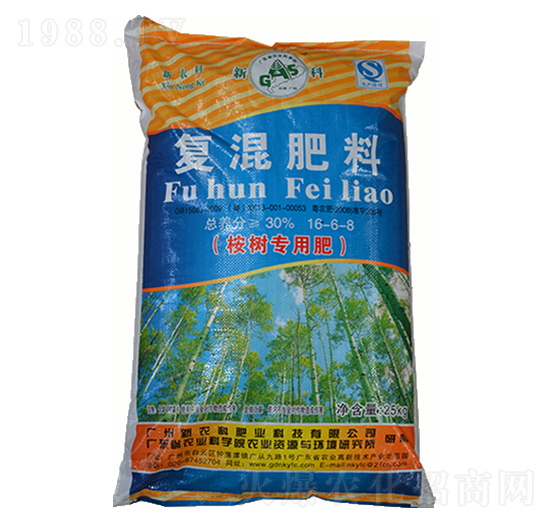 復(fù)混肥料（按樹專用肥）16-6-8-新農(nóng)科生物