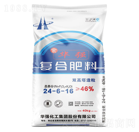 雙高塔造粒復(fù)合肥料24-6-16-余華強-華強化工集團