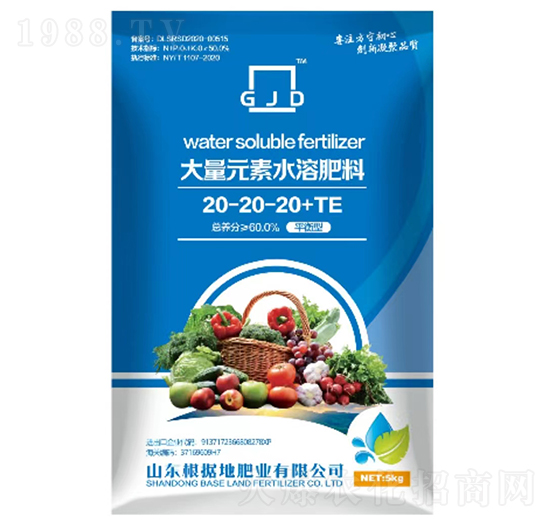 ƽ���ʹ���Ԫ��ˮ�ܷ���20-20-20+TE-����(j��)�طʘI(y��)