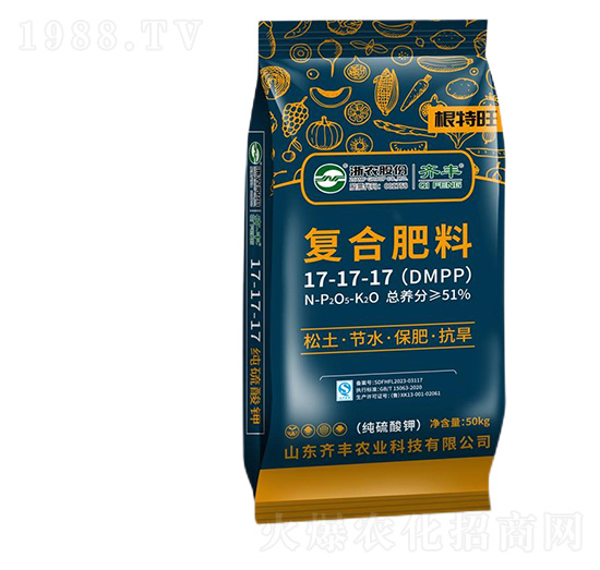 純硫酸鉀復(fù)合肥料17-17-17-根特旺-齊豐農(nóng)業(yè)