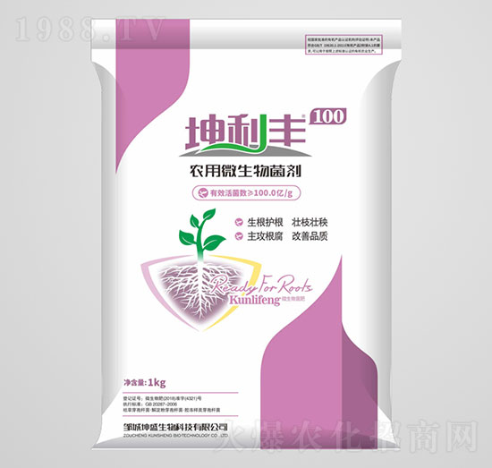 100農(nóng)用微生物菌劑（粉劑）-坤利豐-坤禾生物