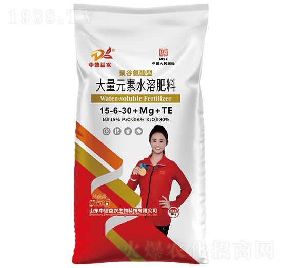 �۹Ȱ����ʹ���Ԫ��ˮ�ܷ���15-6-30+Mg+TE-�ƹ�ʯ-�е����r(n��ng)