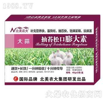 大蒜抽苔松口膨大素-北美農(nóng)大