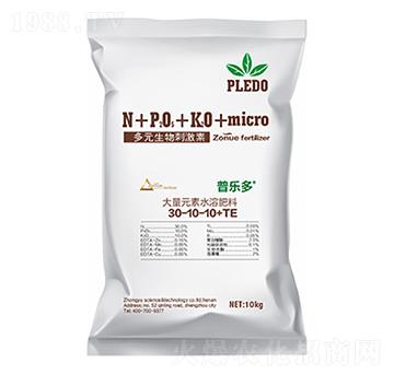 大量元素水溶肥料30-10-10+TE-普樂多-中?？萍? width=