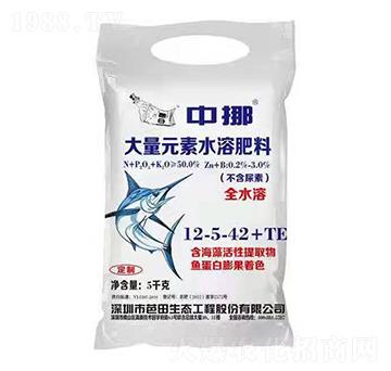 大量元素水溶肥料12-5-42+TE-芭田·中挪-農(nóng)之友