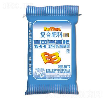 25kg復(fù)合肥料15-6-8-芭田·藍(lán)復(fù)肥-農(nóng)之友