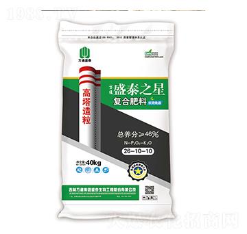 高塔造粒復合肥料26-10-10-盛泰之星-盛泰生物