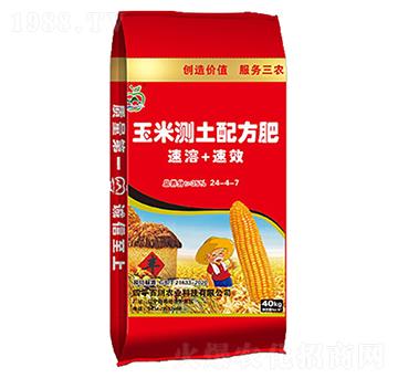 玉米測土配方肥24-4-7-百川
