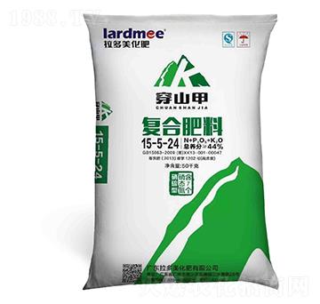 硝硫型復(fù)合肥料15-5-24-穿山甲-拉多美