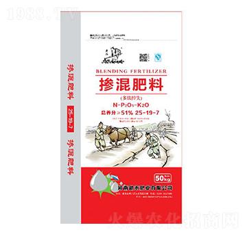 50kg摻混肥料25-19-7-鋤禾肥業(yè)