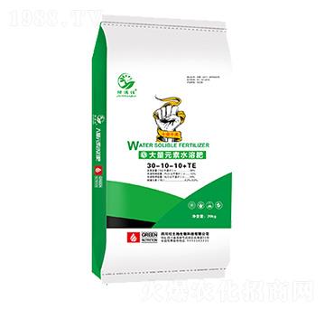 大量元素水溶肥30-10-10+TE-紅土地