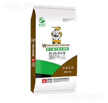 大量元素水溶肥21-21-21+TE-紅土地