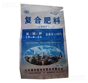 硫酸鉀型復(fù)合肥料18-6-24-新世紀肥業(yè)