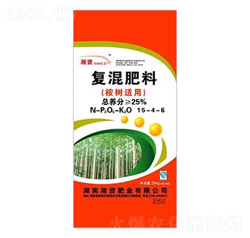 桉樹適用復混肥料15-4-6-湘資