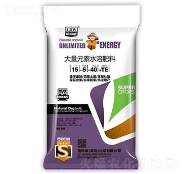 高鉀膨果型大量元素水肥肥料15-5-40+TE-藍(lán)帝威