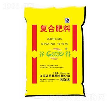 50kg復(fù)合肥料16-16-16-谷得