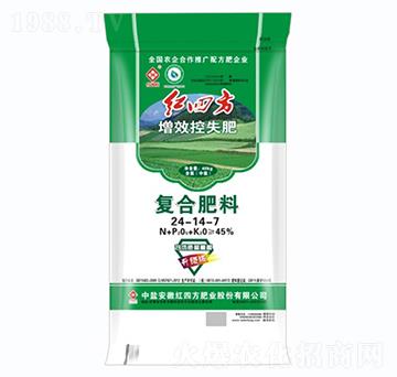 升級(jí)版增效控失復(fù)合肥料24-14-7-紅四方