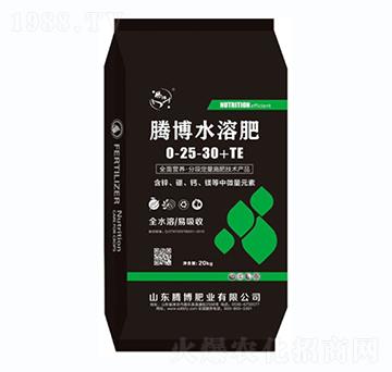 騰博水溶肥0-25-30+TE-騰博肥業(yè)