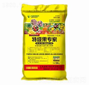 含腐植酸大量元素水溶肥15-5-30-3MgO+TE-特級果專家-鑫源盛達(dá)