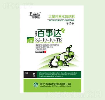 硝酸鉀型大量元素水溶肥料32-10-10+TE-百事達(dá)