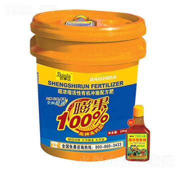 超濃縮活性有機(jī)沖施配方肥-膨果100%-百事達(dá)