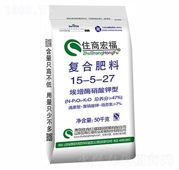 埃增酶硫酸鉀型復合肥料15-5-27-住商宏福