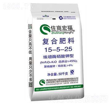 埃增酶硫酸鉀型復合肥料15-5-25-住商宏福