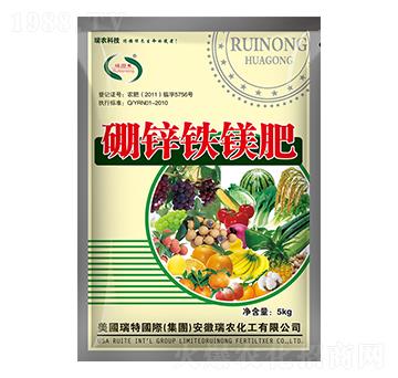 5kg硼鋅鐵鎂肥-瑞農化工