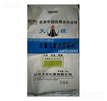 大量元素水溶肥料30-10-10+TE-天稷-天脊