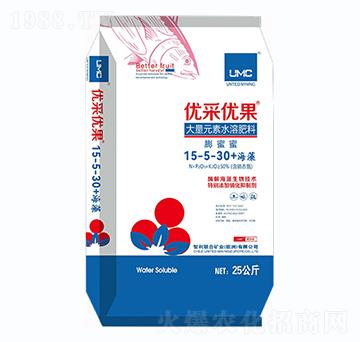 大量元素水溶肥15-5-30+海藻-優(yōu)采優(yōu)果-中墾農恩