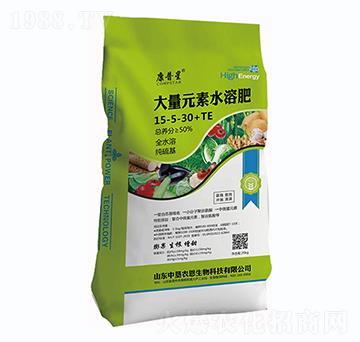 大量元素水溶肥15-5-30+TE-康普星-中墾農恩
