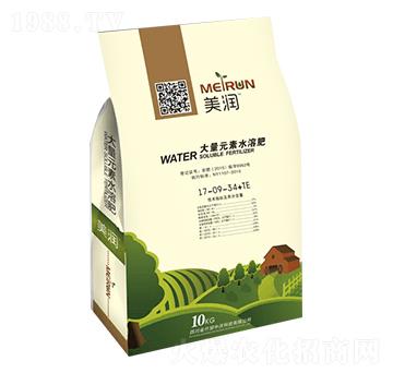 大量元素水溶肥17-09-34+TE-美潤(rùn)-金穗化肥