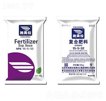 高塔純硫基-全水溶滴灌復(fù)合肥15-5-32-迪美拉