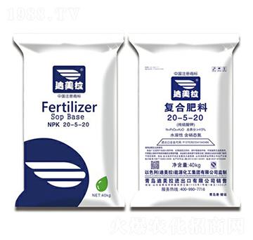 40kg高塔純硫基水溶型復(fù)合肥料17-17-17-迪美拉