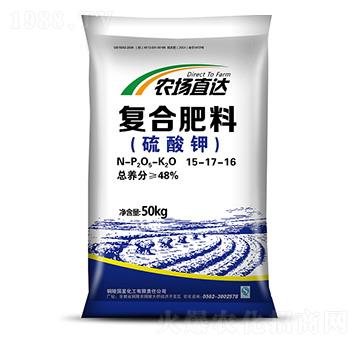 硫酸鉀復(fù)合肥15-17-16-農(nóng)場(chǎng)直達(dá)-國星化工