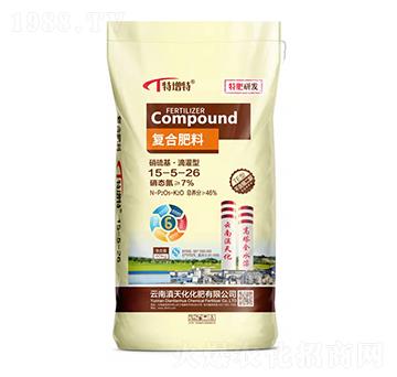 高塔硝硫基復(fù)合肥料15-5-26-滇天化化肥
