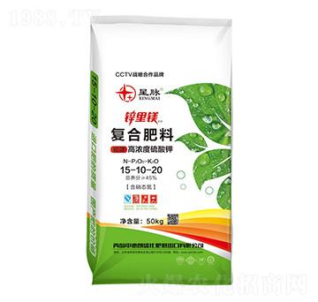 高濃度硫酸鉀復(fù)合肥料15-10-20-鋅里鎂-中德朗盛