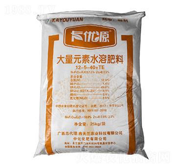 大量元素水溶肥料12-5-40+TE-卡優(yōu)源-鑫天蘭農業(yè)