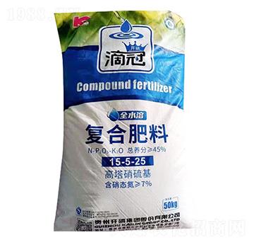 高塔硝硫基復合肥料15-5-25-滴冠-鑫天蘭農業(yè)