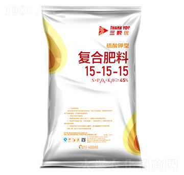 硫酸鉀型復合肥料15-15-15-三顆優(yōu)-佳瑪馳