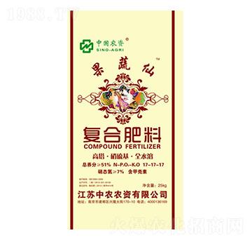 復(fù)合肥料17-17-17-果蔬仙-中農(nóng)農(nóng)資