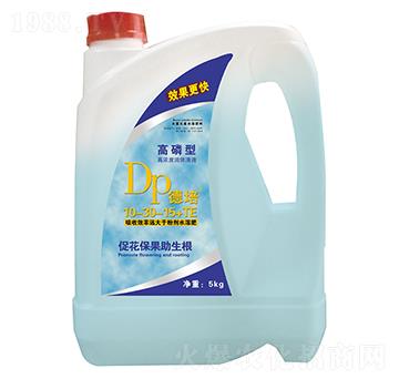 5kg高磷型高濃度流體清液10-30-15+TE-德培-百陽墾