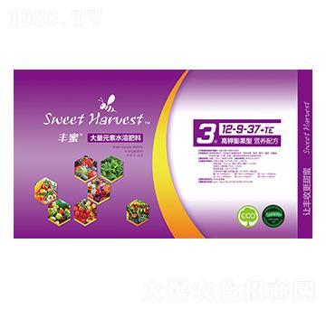 大量元素水溶肥料12-9-37+TE-豐蜜-精耕天下