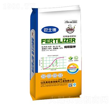 純硫酸鉀控釋摻混肥料20-12-18-巴士德