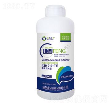 高氮促長(zhǎng)型大量元素水溶肥料420-0-0+TE-錦嘉禾秀-金億豐