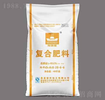 40kg高塔氯基復(fù)合肥料28-6-6-海德曼-富升化工