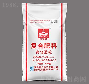 40kg高塔氯基復(fù)合肥料22-8-10-海德曼-富升化工