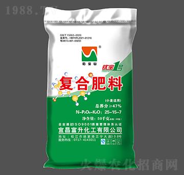 小麥適用復(fù)合肥料25-15-7-鈦寶1號(hào)-石寶山-富升化工