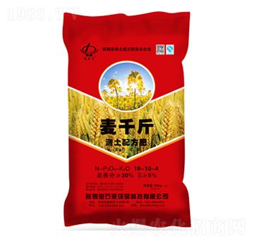 麥千斤測土配方肥16-10-4-寶石萊