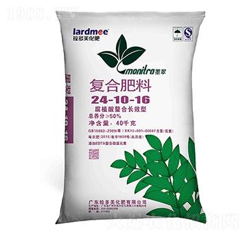 復合肥料-墨翠（24-10-16）-拉多美化肥